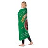 NBA Boston Celtics Hardwood Classics Silk Touch Faux Shearling Throw Blanket - 3 of 4
