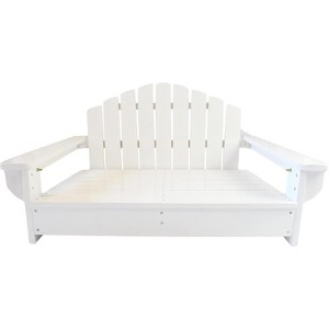 White Dog Adirondack Chair Bed - 1 of 4