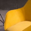Vynxaria Modern Accent Chairs for Vanity or Office - Adjustable Height & 360° Swivel, Multiple Colors - 4 of 4