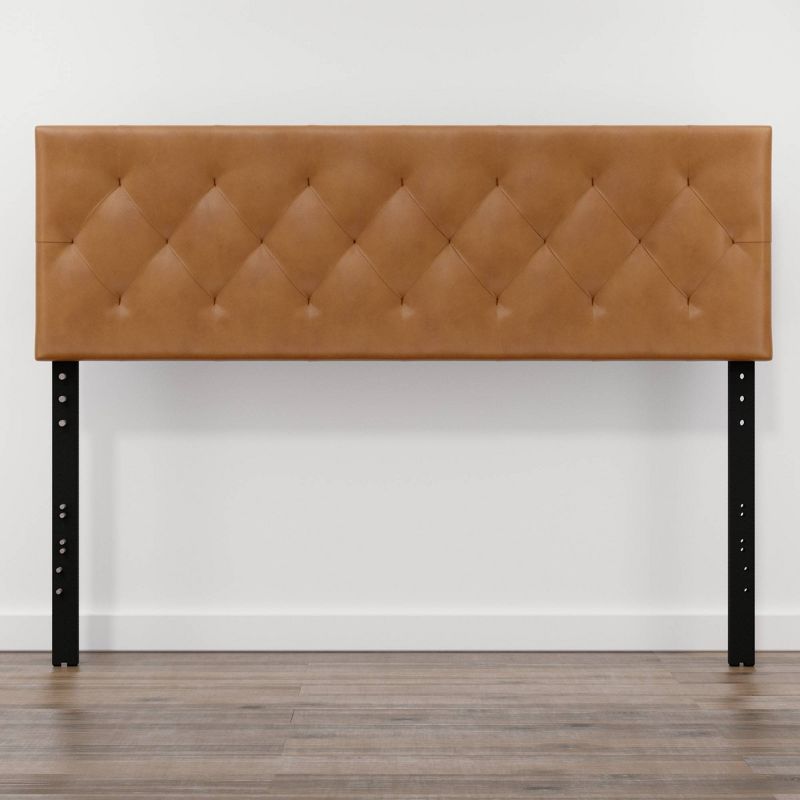 Avery Adjustable Faux Leather Headboard - Brookside Home, 1 of 14