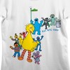 Sesame Street Character Line-Up Women’s White Crew Neck Short Sleeve T-shirt - 2 of 4