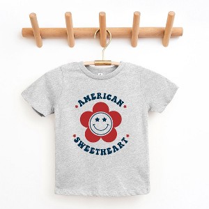The Juniper Shop American Sweetheart Flower Youth Short Sleeve Tee - 1 of 2