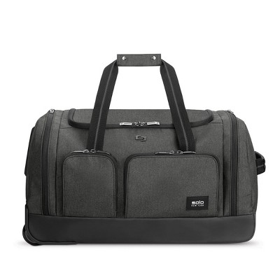 Solo New York Leroy Rolling Duffel Bag - Gray