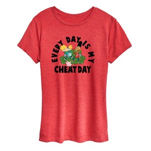 Women's - Hey Arnold! - Cheat Day Short Sleeve Graphic T-Shirt - 1 of 4