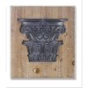 Vintage Pillar Wall Plaque (Set of 2) Wood Frame 15.75 Inch Decorative Accent By Melrose - 3 of 3
