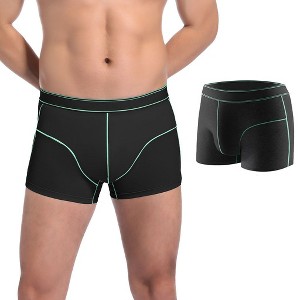 CARER Cotton Washable Mens Incontinence Underwear Reusable Leak-Proof Incontinence Boxer Briefs for Men With Absorbency - 1 of 4