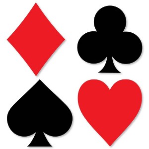 Big Dot of Happiness Las Vegas - DIY Shaped Casino Party Cut-Outs - 24 Count - 1 of 4