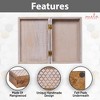 Mela Artisans Storage Box Scallop - 3 of 4