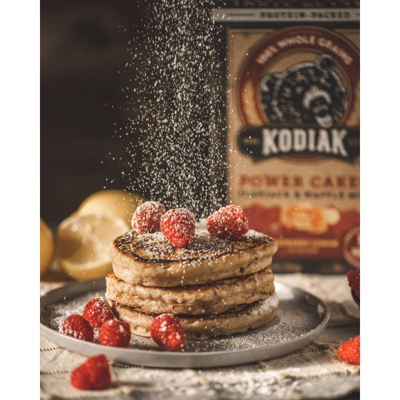 Kodiak Power Cakes Flapjack &#38; Waffle Mix Raspberry Lemon - 16oz, 3 of 9
