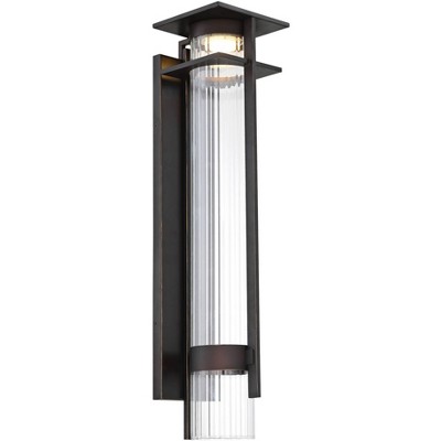 Minka Lavery Kittner 26" High Oil-Rubbed Bronze Outdoor Wall Light