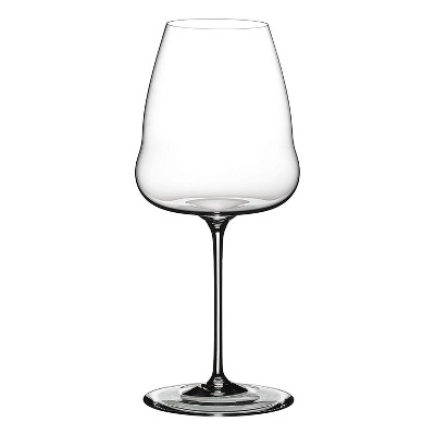 Riedel Winewings Cabernet Champagne Tall and Long Thin Single Stem Crystal 35 Ounce Wine Glass for Rose Champagne, Clear