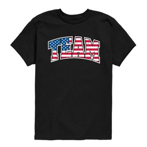 Boys' - Instant Message - Team USA Short Sleeve Graphic T-Shirt - 1 of 4