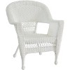 HomeStock Zen Zone Chair Set of 2, Durable Resin Wicker, Weather-Resistant with Cushions - 3 of 4