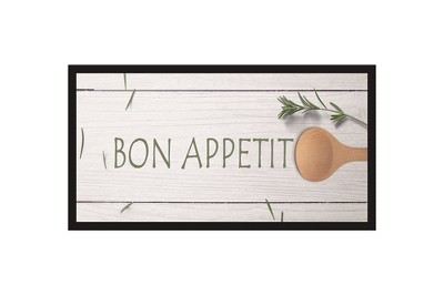J&V TEXTILES 20" x 39" Comfort Collection Anti-Fatigue Kitchen Floor Mat (Bon Appetit)
