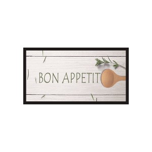J&V TEXTILES 20" x 39" Comfort Collection Anti-Fatigue Kitchen Floor Mat (Bon Appetit) - 1 of 3