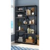 Gulches Freestanding Bookshelf, 68.9" Etagere Bookcase with 9 Open Shelves for Living Room - 4 of 4