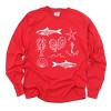 Simply Sage Market Fisherman Collage Garment Dyed Long Sleeve - 3 of 4