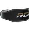 RDX Sport 4'' Leather Weightlifting Gym Belt - Premium Support for Powerlifting, Bodybuilding, and CrossFit Training - 4 of 4