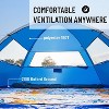 Boersma UPF 50+ Beach Tent – Portable 3-person cabana with UV protection. Easy setup for beach, camping, or outdoor shade anytime. - 3 of 4