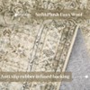 Vintage Area Rug for Living Room, 8x10 Non-Slip Machine Washable Rug for Kitchen, Indoor Floor - 3 of 4