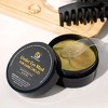 24K Gold Under Eye Masks for Dark Circles by M3, Brightening Eye Patches for Puffiness, Wrinkles & Fine Lines, 60 Patches + Spatula - 4 of 4