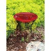14" Iron Multi-Use Stand for Planter, Birdbath, Gazing Ball Black - ACHLA Designs - 3 of 3