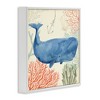 Stupell Industries Underwater Whimsical Whale Watercolor, 12" x 12" - 3 of 4