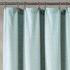 Lush Décor Linen Button Shower Curtain Single - 4 of 4