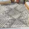 Well Woven Cascade Indoor OutdoorFlat Weave Pile Diamond Medallion Area Rug - 2 of 4