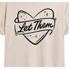 Women's - Instant Message - Let Them Oversized Graphic T-Shirt - 2 of 4