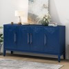 NicBex Modern 59.6 Inch Sideboard Cabinet Large Capacity 4 Door Buffet Cabinet for Kitchen,Living Room - 4 of 4