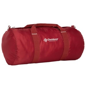 Outdoor Products 24L Deluxe Duffel Daypack - Red S - 1 of 4