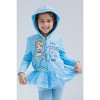 Disney Princess Moana Cindrella Ariel Belle Zip Up Hoodie Little Kid to Big Kid - 4 of 4