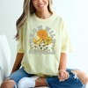 Simply Sage Market Women's Grow Wild Sun Child Colorful Short Sleeve Garment Dyed Tee - 2 of 3