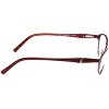 Jones New York J475 Ladies Cateye Designer Reading Glasses in Burgundy Red 53 mm - 3 of 4