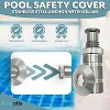 Poolzilla Stainless Steel 304 Pool Cover Anchor with Collar for Concrete and Pavers - 4 of 4