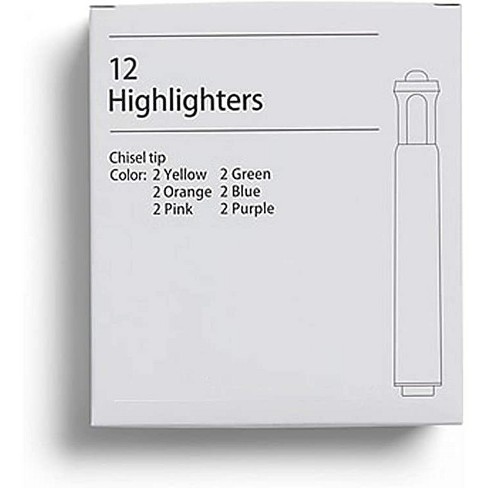 Sharpie Clear View 3pk Highlighters Fine Chisel Tip Multicolored : Target