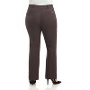 Rekucci Curvy Woman Comfort Barely Bootcut Pant with Pockets - 3 of 4