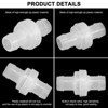 Unique Bargains Plastic Ozone Resistance Durable Multipurpose Use Check Valve Clear - 2 of 4
