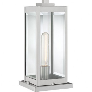 Quoizel Lighting Westover 1 - Light Post Light in  Stainless Steel - 1 of 1