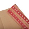 Unique Bargains Gift Wrap Paper Christmas Yellow Kraft 27.56"x19.69" 5 Pcs - 4 of 4