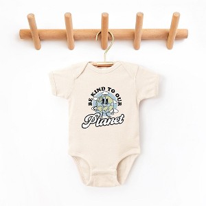 The Juniper Shop Be Kind To Our Planet Baby Bodysuit - 1 of 2