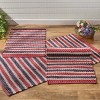 Park Designs Liberty Chindi Rug Runner 2' X 6' - 2 of 3