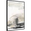 23" x 33" Horizon Triptych III by Jennifer Goldberger: Modern Lithograph, Vertical Canvas - Amanti Art - 2 of 4