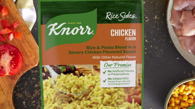 Knorr Rice Sides Chicken Rice Blend Rice Mix - 5.6oz, 2 of 9, play video