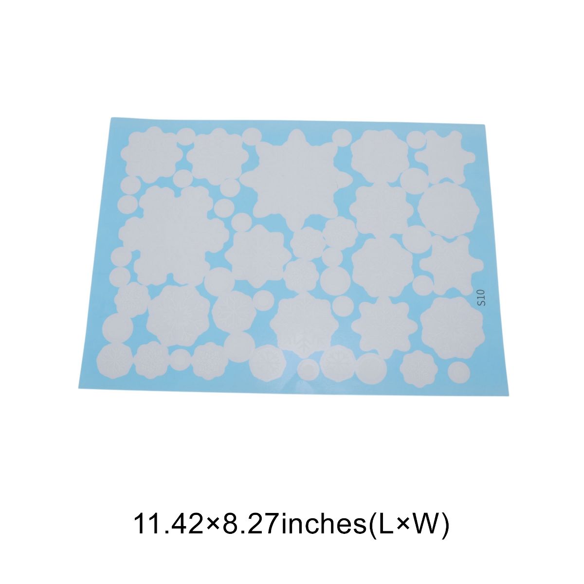 Unique Bargains Window Films Christmas Collection Stickers 1 Piece Polyvinyl Chloride Colorful 11.4"x8.3" 1Set - thumbnail 3