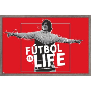 Trends International Ted Lasso - Futbol is Life Framed Wall Poster Prints - 1 of 4