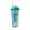 Silver Buffalo Scooby-Doo Mystery Machine Gang 24-Ounce Carnival Cup With Lid and Straw - 2 of 4