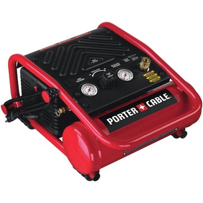 Porter-Cable C1010R 0.3 HP 1 Gallon Oil-Free Hand Carry Compressor Manufacturer Refurbished