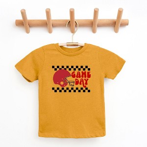 The Juniper Shop Checkered Game Day Youth Short Sleeve Tee - 1 of 2